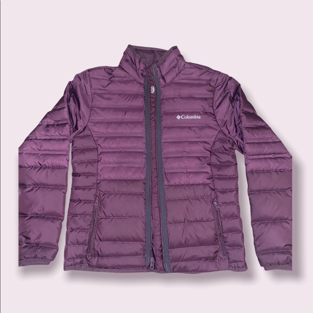 Columbia Puffer Jacket in Purple Size XS